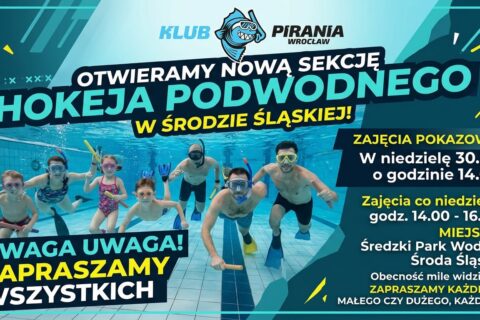 Hokej Podwodny w Środzie Śląskiej – dla dzieci :)